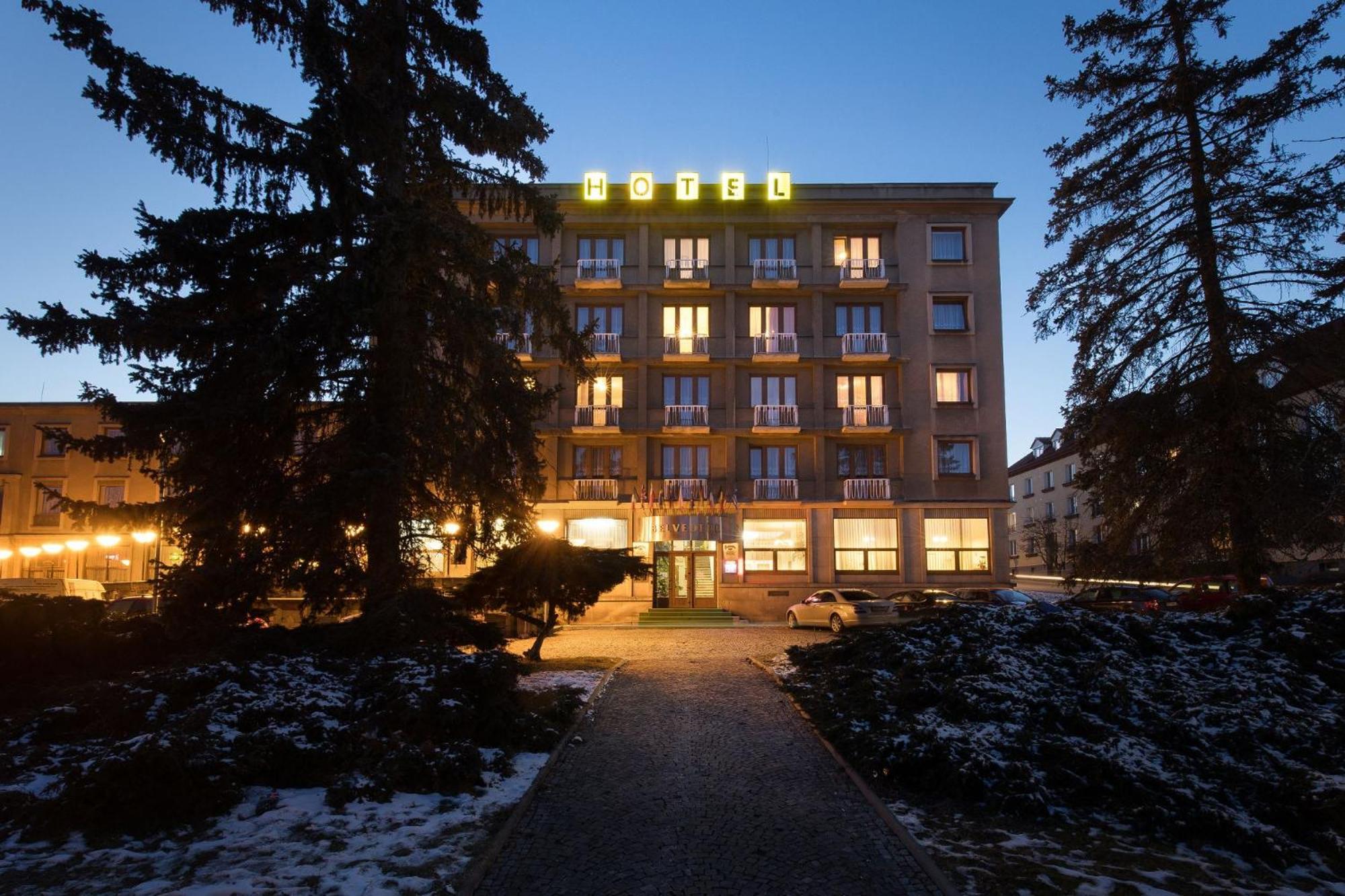 Hotel Belvedere Пршибрам Экстерьер фото